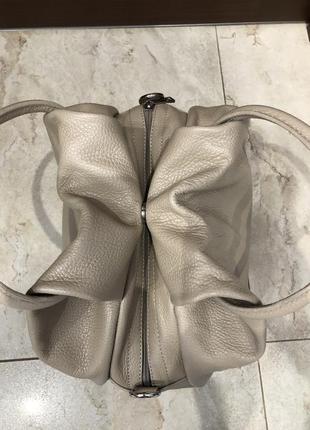 Шкіряна італійська сумка кожаная сумка сумка из натуральной кожи италия3 фото