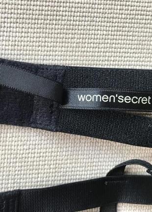 Бюстгальтер черный из кружева women'secret5 фото