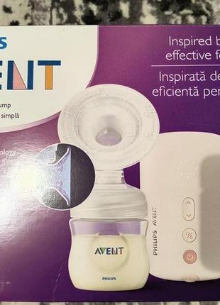 Электрический молокоотсос philips avent scf395/11