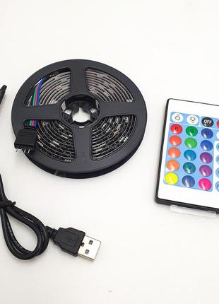 Лед стрічка usb wifi ,2м,5050 rgb led strip tuya/ светодиодная ле