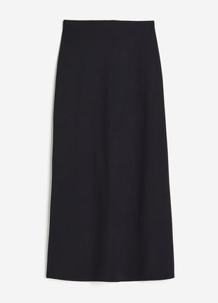 Длинная трикотажная юбка h&m 1228129001