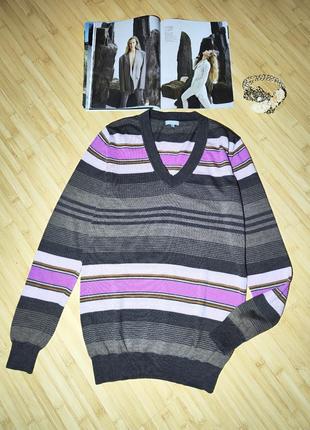 Maddison💔 светр в смужку зі 100% шерсті мериноса2 фото
