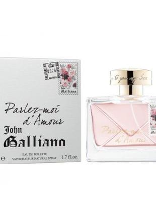 Духи john galliano parlez-moi d'amour edp 50 ml1 фото