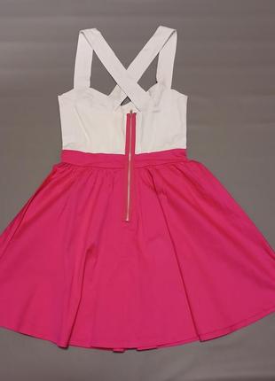 Ярко розовое платье барби4 фото