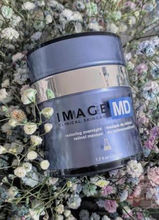 Ночная маска с ретинолом image skincare md restoring overnight retinol mask