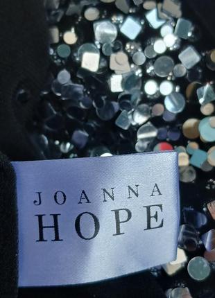 Joanna hope блуза топ з пайетками и рукавами 3/49 фото