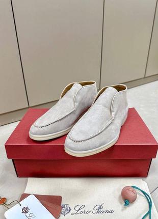 Лоферы люкс в стиле loro piana