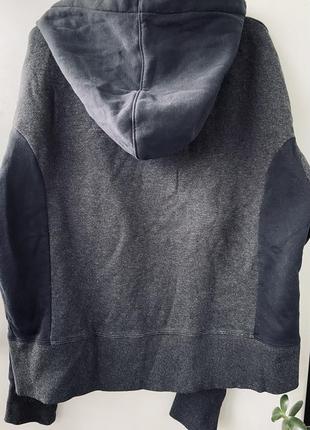 Under armour женское черное худи ua rival flce emb fz hoodie8 фото