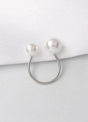 Каблучка кольцо кільце колечко обручка намистинка перлина2 фото