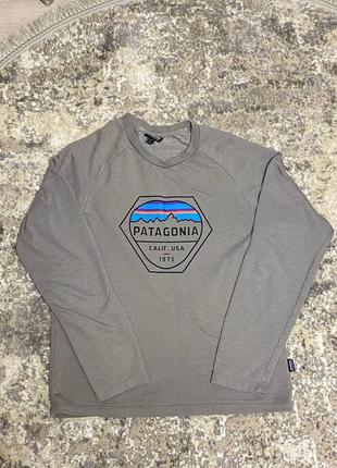 Patagonia men's fitz roy hex cheap lightweight crew sweatshirt