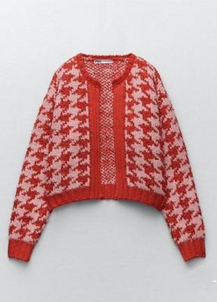 Стильний теплий кардиган, жакет, кофта zara