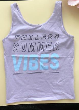 Майки летние стрейчкотон ⚜️бирюзового цвета ⚜️фиолет// размер: 146/152 см. 5