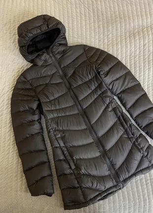 Черный 700 базовый микропуховик пальто the north face, женская курточка оригинал, куртка, пуховик, микро пуховик, пухан черный с капюшоном