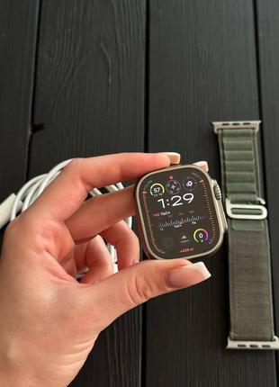 Б/у apple watch ultra 49mm titanium case gps + lte  |🔋акб 100%1 фото