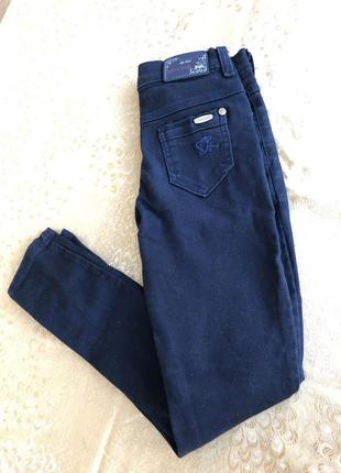 ❤️одяг на дівчинку 10-12 років джинси сині sercino4 фото