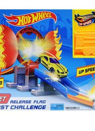Ігровий набір hot wheels гонка, дитячий гоночний трек hot wheels, автомобільний трек hot wheels, арт. 3079
