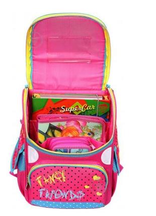 Дитячий шкільний рюкзак rainbow, ортопедичний дитячий рюкзак rainbow 8-507, 34 x 25 x 14 см4 фото