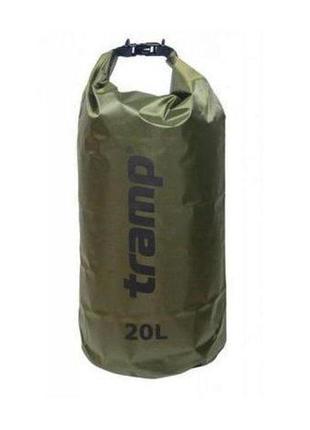 Гермомешок tramp diamond rip-stop tra-113-olive 20 л оливковый