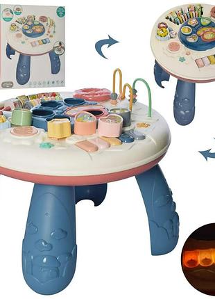 Дитячий ігровий центр good toys, дитячий розвиваючий музичний столик, арт. 648а-60