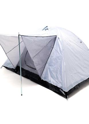 Палатка четырехместная туристическая ranger сamper ra-6625 130х210х240 см