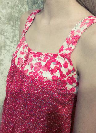 Натуральная легкая нежная розовая блузка/майка lerros2 фото