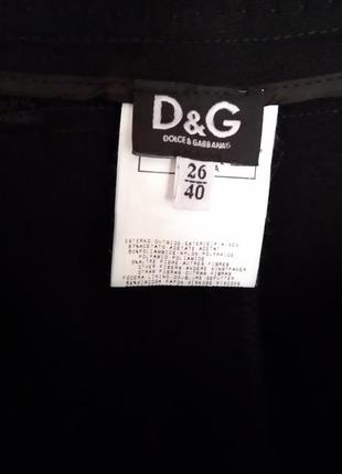 Dolce & gabbana оригинал d&g брюки размер 26 голограмма3 фото