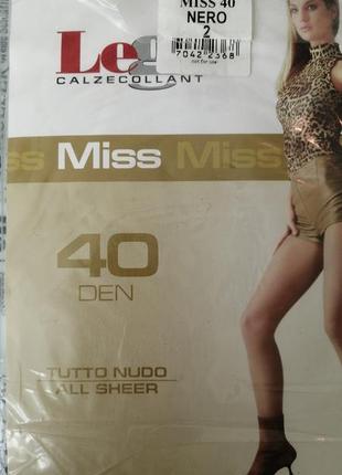 Колготи legs miss італія, 40ден1 фото
