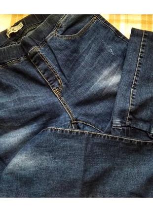 Женские джинсы на резинке на резинке1 фото
