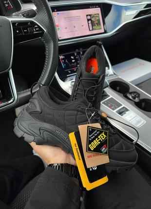 Зимние мужские кроссовки merrell ice cap moc 2 gore tex black (термо) 41-43-44-45-468 фото