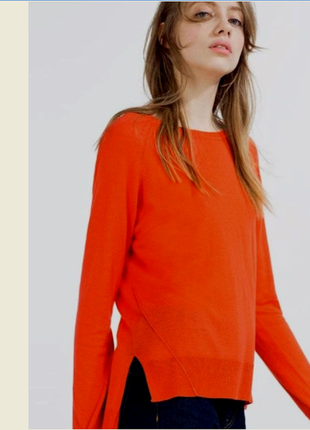Zara knit лонгслив вискоза/свитер кофта