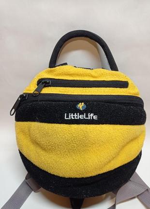 Дитячий рюкзачок рюкзак віжки з поводком шміль бджілка little life2 фото