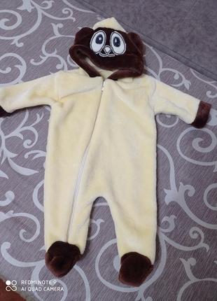 Плюшеві комбінезони для немовлят