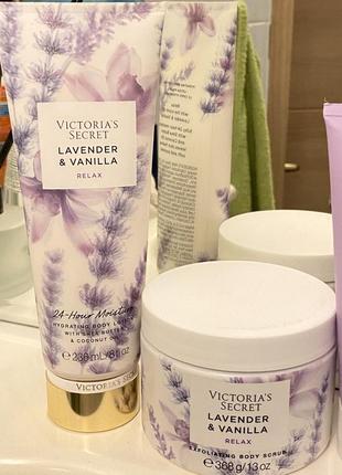 Новий подарунковий набір victoria's secret lavender & vanilla4 фото