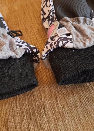 Краги рукавиці yo зимові утеплені флісом 4-5 років7 фото