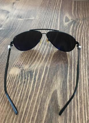 Солнцезащитные очки капли с черепками3 фото