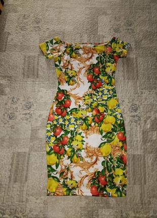 Сукня, плаття bodyflirt boutique лимон 🍋, апельсин 🍊 505