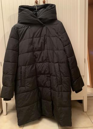 Зимова куртка- пальто розмір xl1 фото