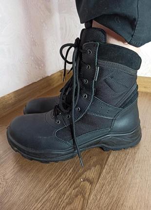 Берці/черевики, виробник talan, 42 розмір, демісезонні,  нові, чорного кольору, шкіряні4 фото