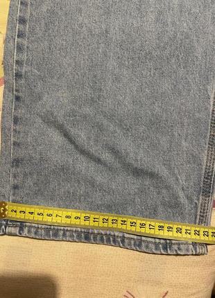 Широкие высокие джинсы h&m8 фото