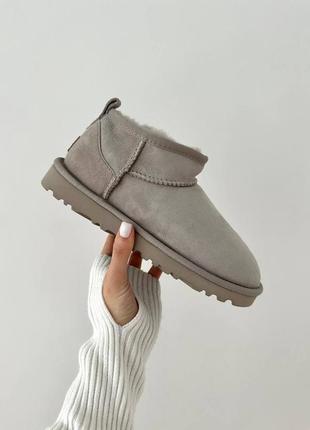 Женские угги ugg ultra mini goat suede premium ❄️