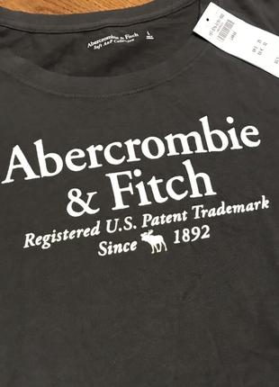 Женская футболка abercrombie & fitch, p. l/12-146 фото