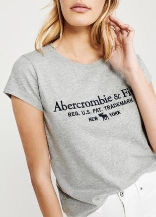 Женская футболка abercrombie & fitch, p. l/12-148 фото
