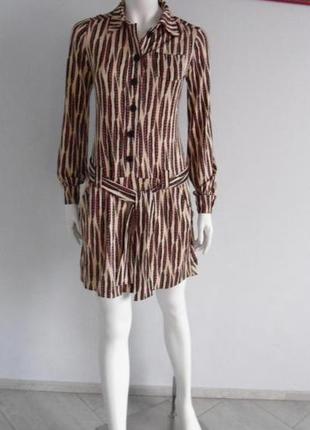 Платье diane von furstenberg рубашечный крой р 442 фото