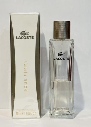 Остатки во флаконе lacoste pour femme2 фото