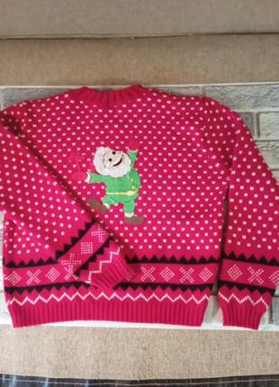 Свитер новогодний яркий