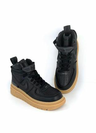 Кросівки nike air force 1 gore-tex black модель