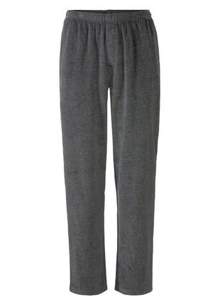 Велюровые брюки для дома и сна livergy m 48-50 euro германия серый
