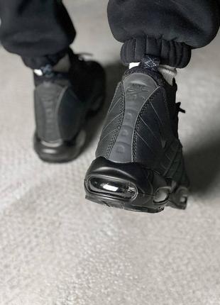 Кросівки nike air max 95 sneakerboot black6 фото