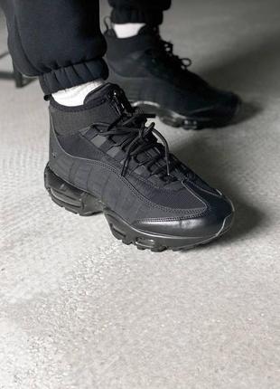 Кросівки nike air max 95 sneakerboot black3 фото