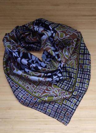 Хустка натуральний тайський шовк ручної роботи  розпис